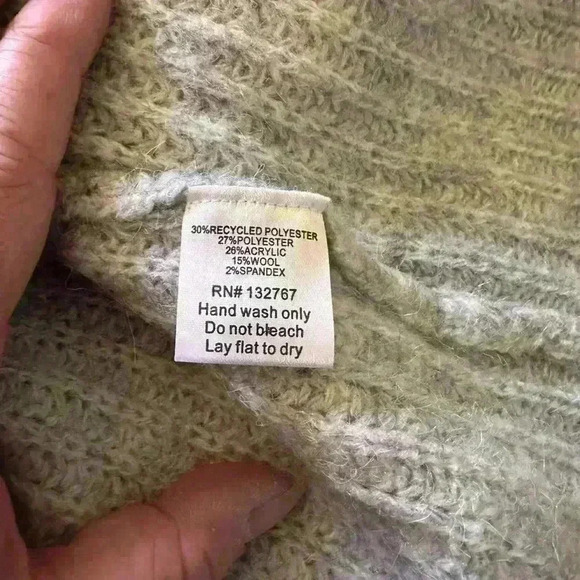 NWT Baciano Grey Women’s Open Kimono Jacket. Size M. Poly/wool Blend. 36” To Hem - Picture 8 of 9